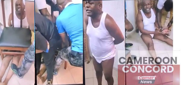 Images of the torture of the artist LONGUE LONGUE by soldiers in Cameroon. A soldier without ideological training is a potential criminal, especially in the service of a dictatorship.