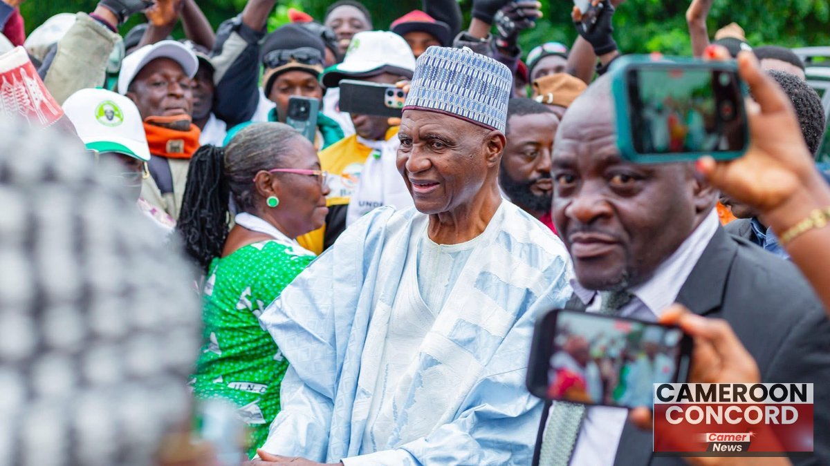 Bello Bouba Maigari rally Limbe UNDP supporters