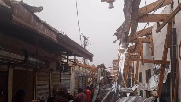 Photos of bamenda main market after fire incident