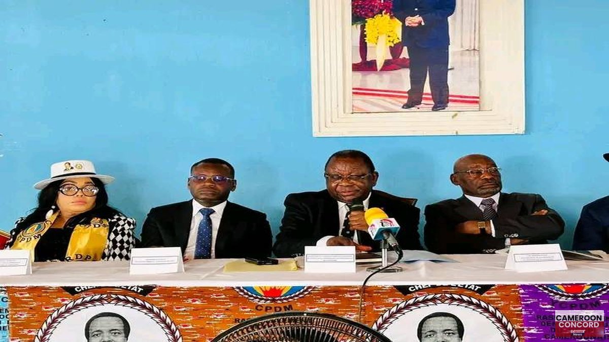 CPDM officials at Mfou party house announce CFA 100 million fundraising to support Paul Biya’s presidential campaign.