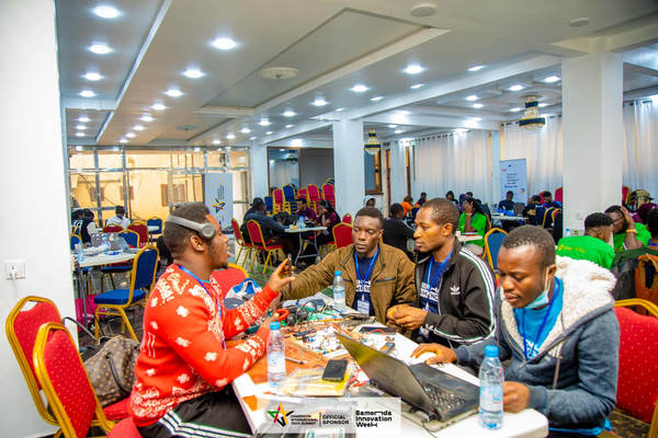 The Green Hack Bamenda witnessed 48 hours of intensive collaboration, with teams like #teamGoFresh 
